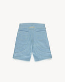 Lightwash Denim Tab Shorts