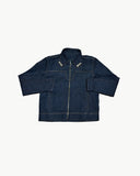 Indigo Tab Denim Jacket