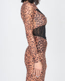 Leopard Auxiliary Bangle Dress