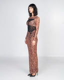 Leopard Auxiliary Bangle Dress