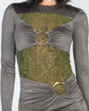 Moss Auxiliary Bangle Dress