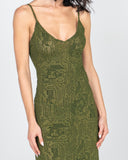 Moss Motherboard Mermaid Dress