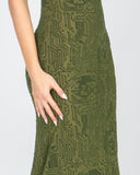 Moss Motherboard Mermaid Dress