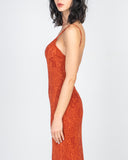 Rust Motherboard Mermaid Dress