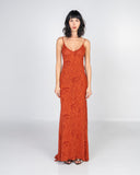 Rust Motherboard Mermaid Dress