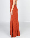 Rust Motherboard Mermaid Dress