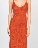 Rust Motherboard Mermaid Dress