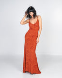 Rust Motherboard Mermaid Dress