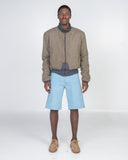Lightwash Denim Tab Shorts