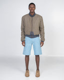 Lightwash Denim Tab Shorts